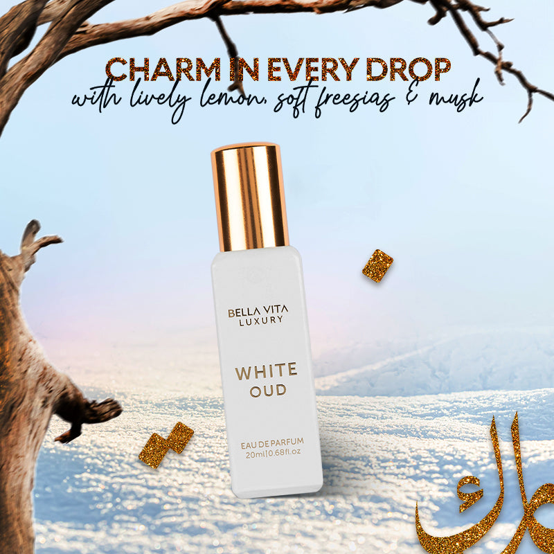 White Oud Unisex Perfume - 20 ml