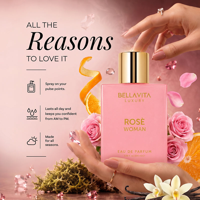 Rose Woman Perfume - 3.4 fl oz BYOB