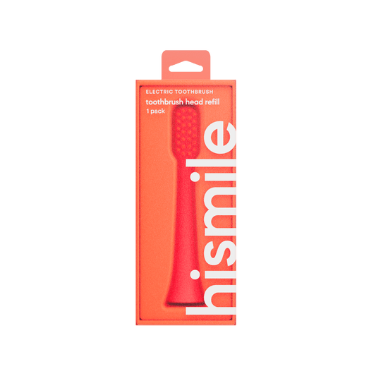 Toothbrush Replacement Heads - Bright Red