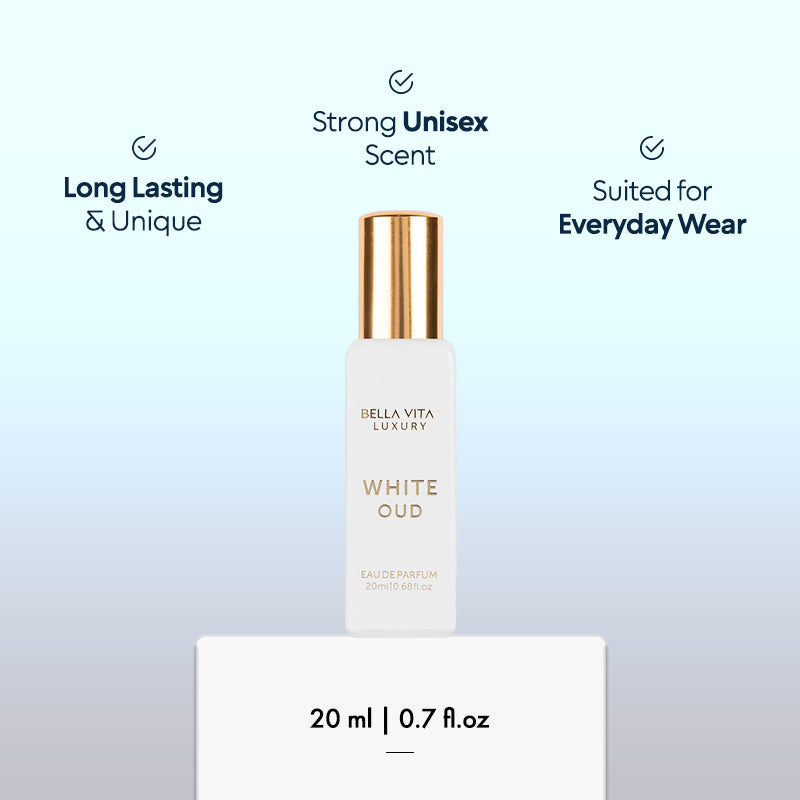 White Oud Unisex Perfume - 20 ml